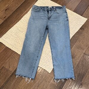 Kensie Light Blue Straight Leg Jeans